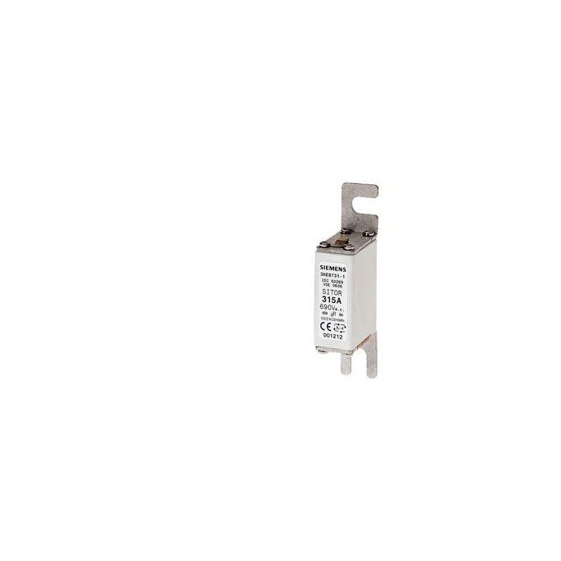 Fusible Sitor NH000 200A 690V 3NE8725-1 — Siemens — Siemens