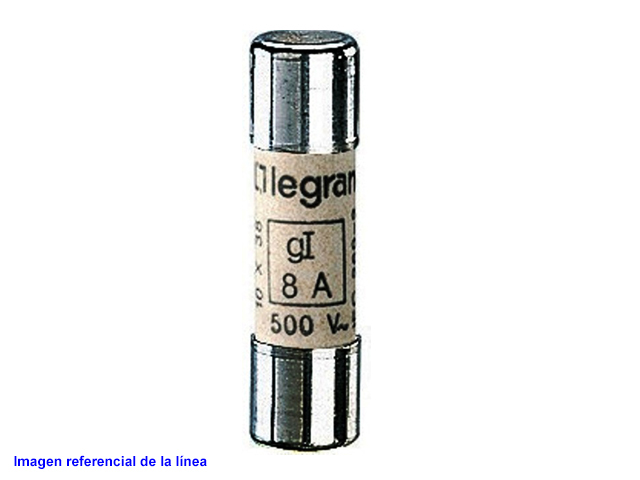Fusible Industrial Cilindrico Tipo Gg(rapido) 14x51 32A. con Percutor 14532 — Legrand — Legrand