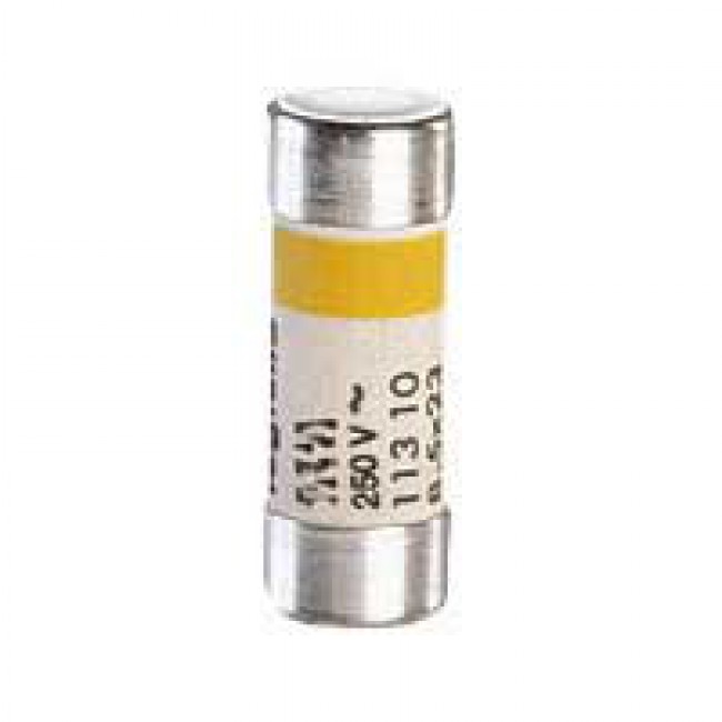 Fusible Baja Intensidad Cilindrico Residencial 8.5x23 10A. con Indicador 11410 — Legrand — Legrand