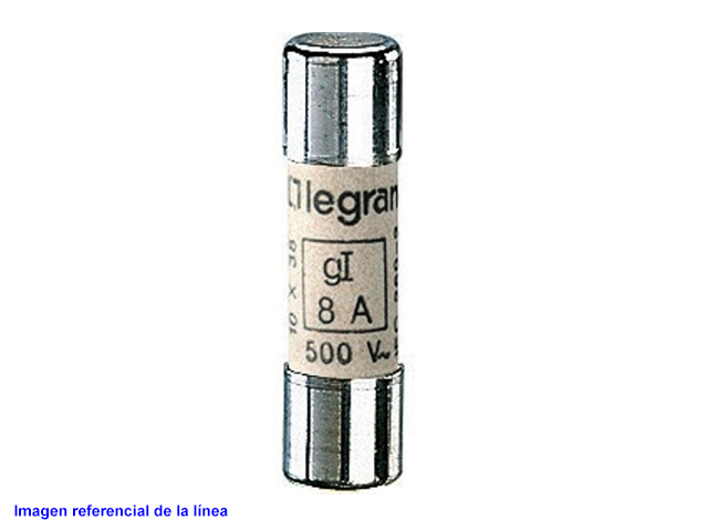 Fusible 8.5x31,5 C/i 4A/380V/20kA 12404 — Legrand — Legrand