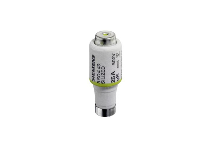 Fusible Ultra-rapido 25A E-27 5SD440 — Siemens — Siemens