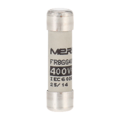 Fusible E9F8GG1 8.5x31.5mm 1A Gg, 400VCA 2CSM257573R1801 — ABB — ABB