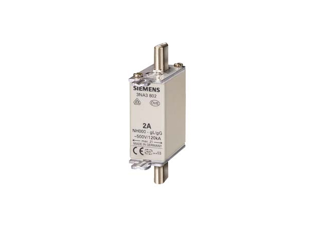 Fusible Talla 0 20AMP NH 3NA3807 — Siemens — Siemens