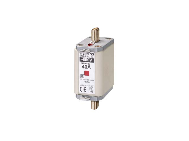 Fusible 80A 690V 120kA 43620/00 Gg 3NA6824-6 — Siemens — Siemens