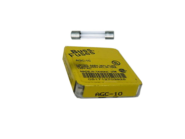 Fusible Rapido Bussmann 10A/250V AGC-10 — Fluke — Fluke