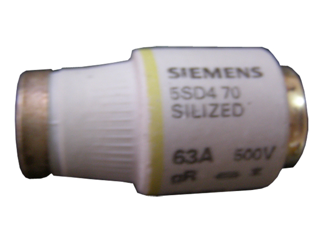 Fusible Ultra-rapido 63A E-33 5SD470 — Siemens — Siemens