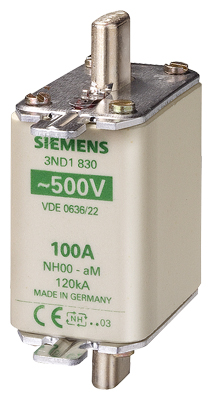 Fusible Talla 00 125A NH 3ND1832 — Siemens — Siemens
