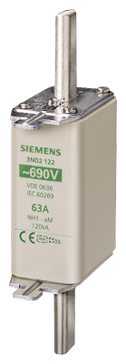 Fusible Talla 1 200A NH 3ND2140 — Siemens — Siemens