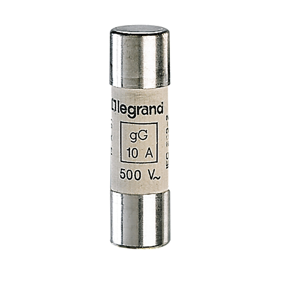 Fusible Industrial Cilindrico Tipo Gg(rapido) 14x51 10A. 14310 — Legrand — Legrand