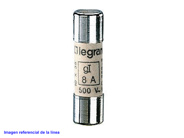 Fusible 8.5x31,5 C/i 6A/380V/20kA 12406 — Legrand — Legrand