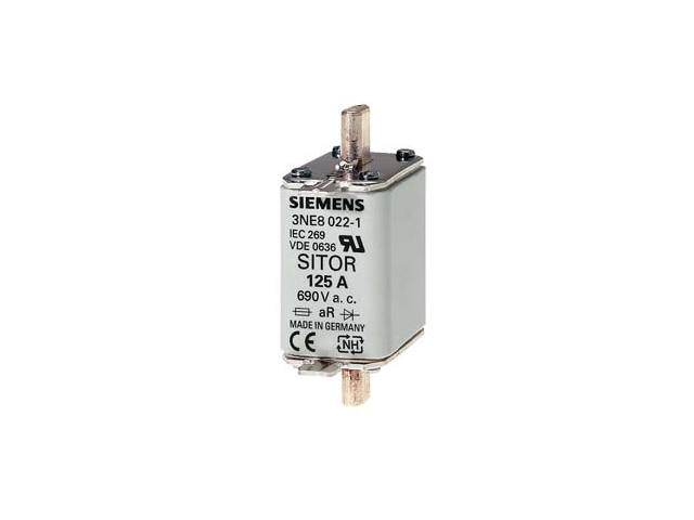 Fusible Sitor T00 80A 660V 3NE8020-1 — Siemens — Siemens
