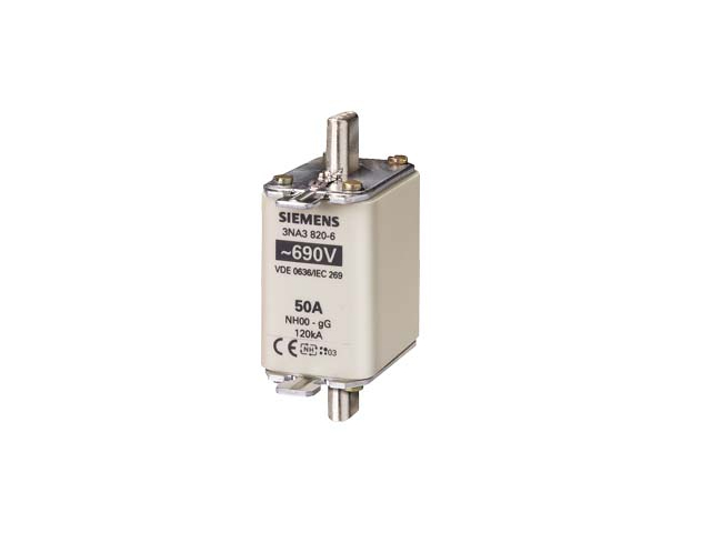 Fusible 100A 690V 120kA 43620/00 Gg 3NA3830-6 — Siemens — Siemens