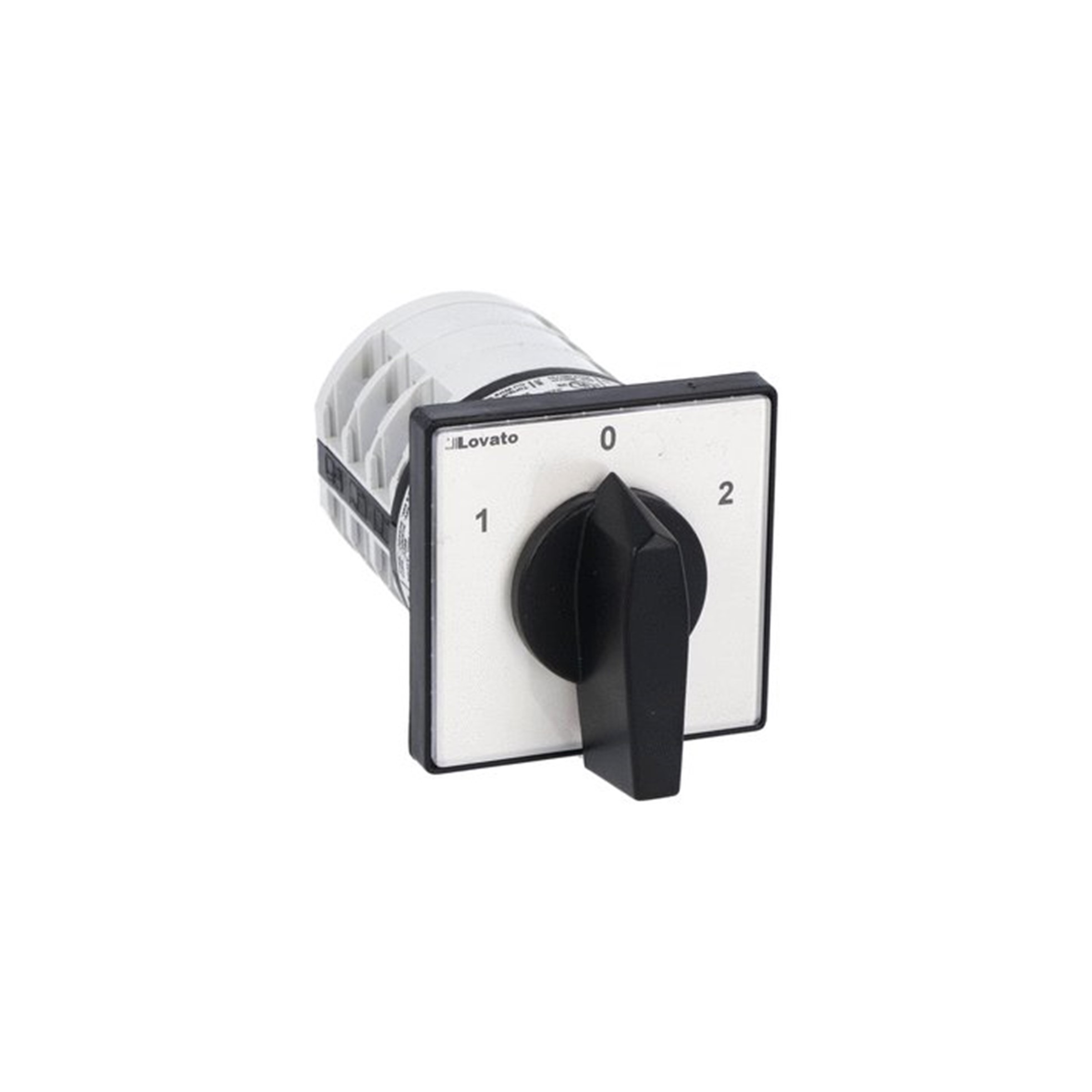 Interruptor ROTATORIO CONMUTADOR DE LINEA 1-0-2, 7GN4053U Lovato — Lovato