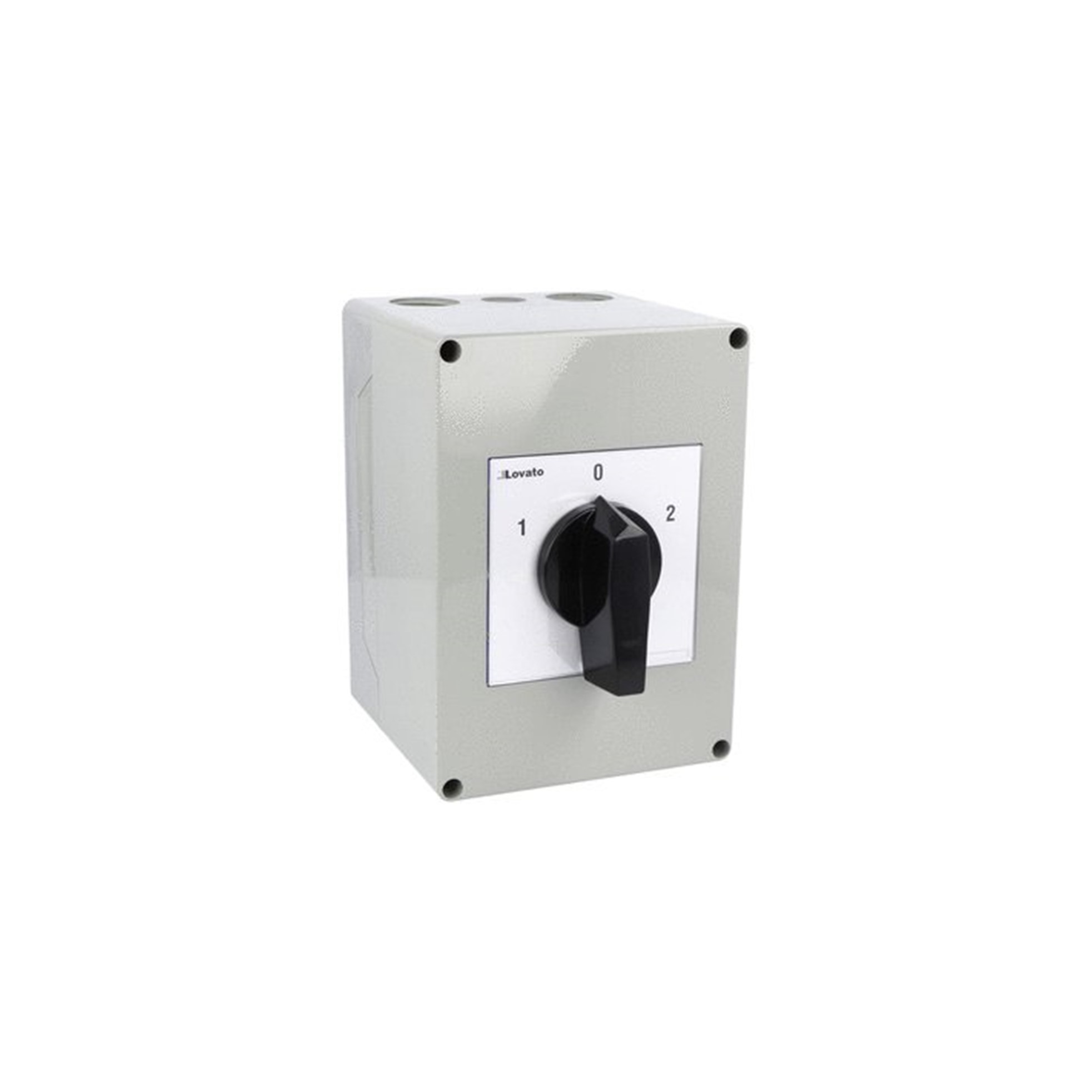 Interruptor ROTATORIO CONMUTADOR DE LINEA 1-0-2, 7GN6375P Lovato — Lovato