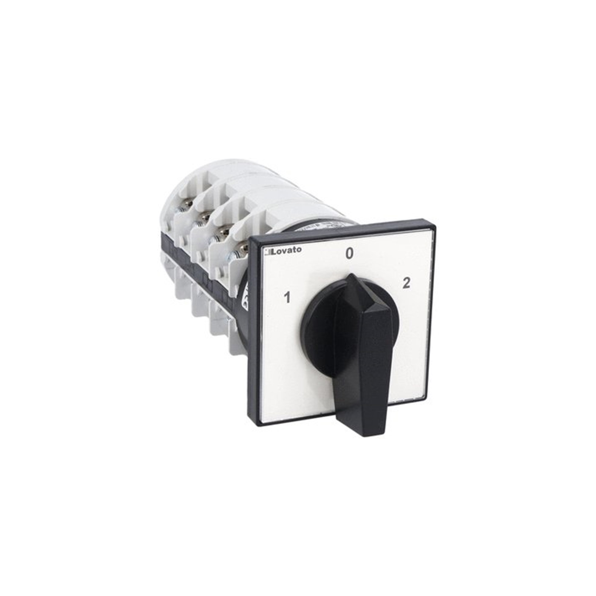 Interruptor ROTATORIO CONMUTADOR DE LINEA 1-0-2, 7GN12575U Lovato — Lovato