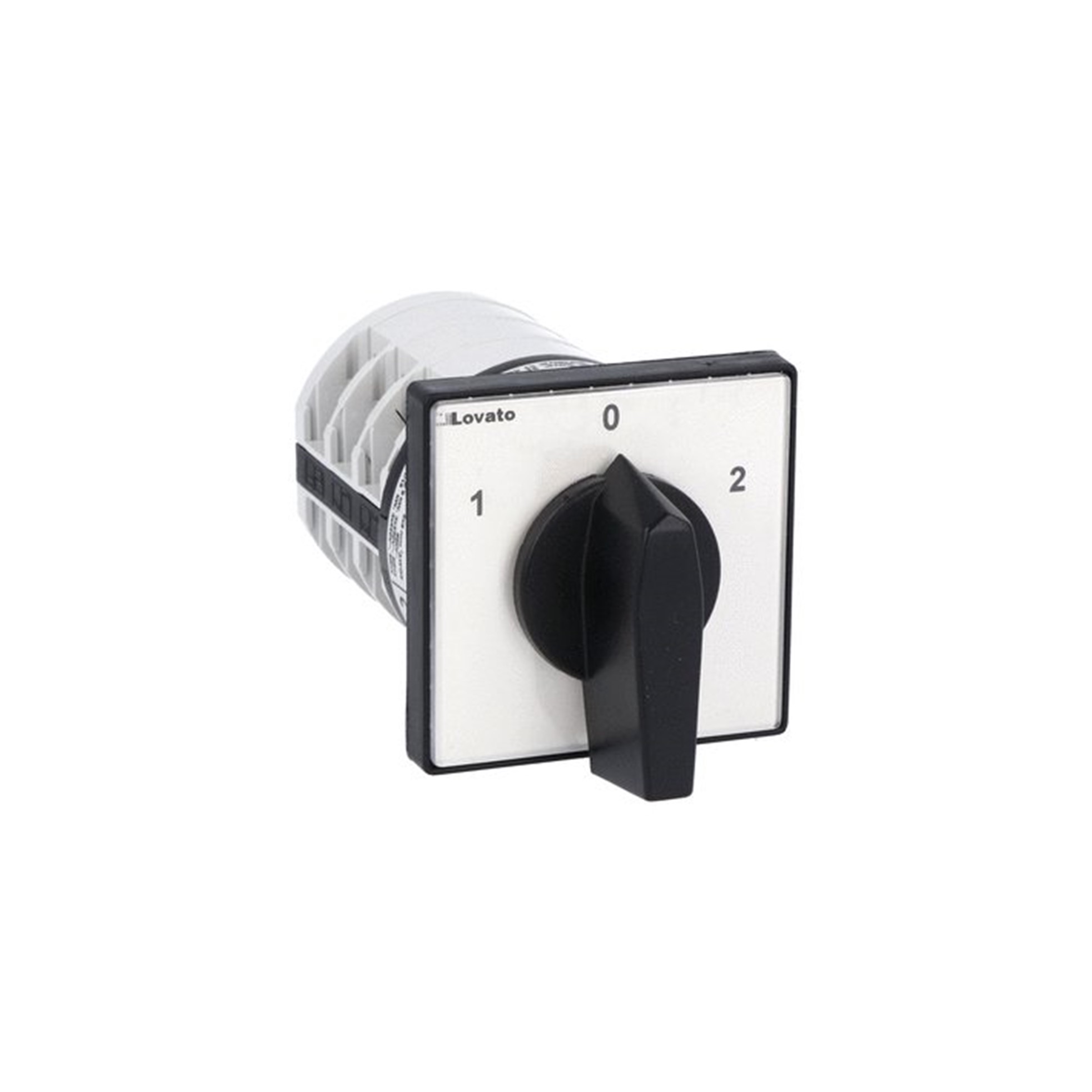 Interruptor ROTATORIO CONMUTADOR DE LINEA 1-0-2, 7GN3253U Lovato — Lovato
