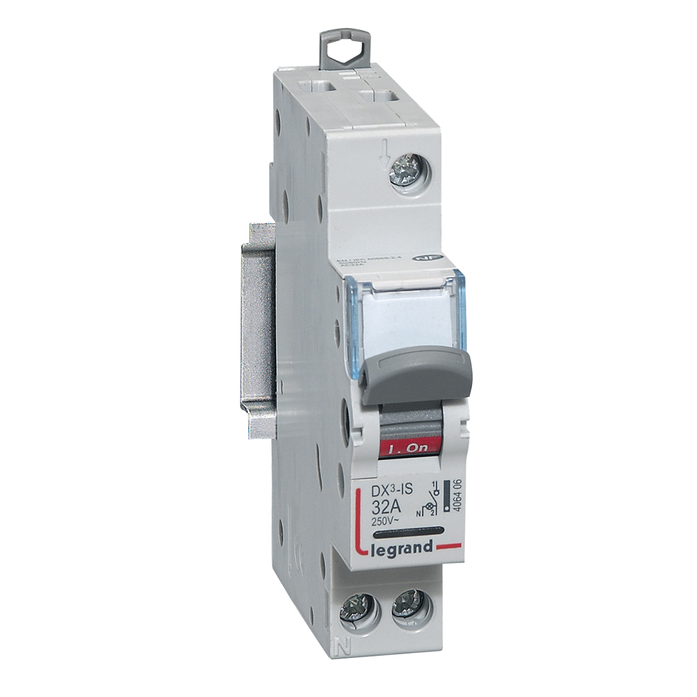 Interrupor Seccionador Unipolar con Luz Pioloto Suministrado con Lampara 406406 — Legrand — Legrand