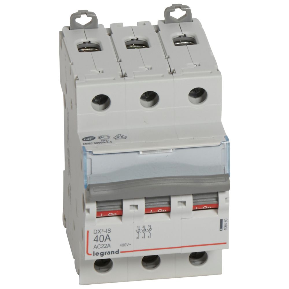 Interruptor Seccionador Tripolar 406460 — Legrand — Legrand
