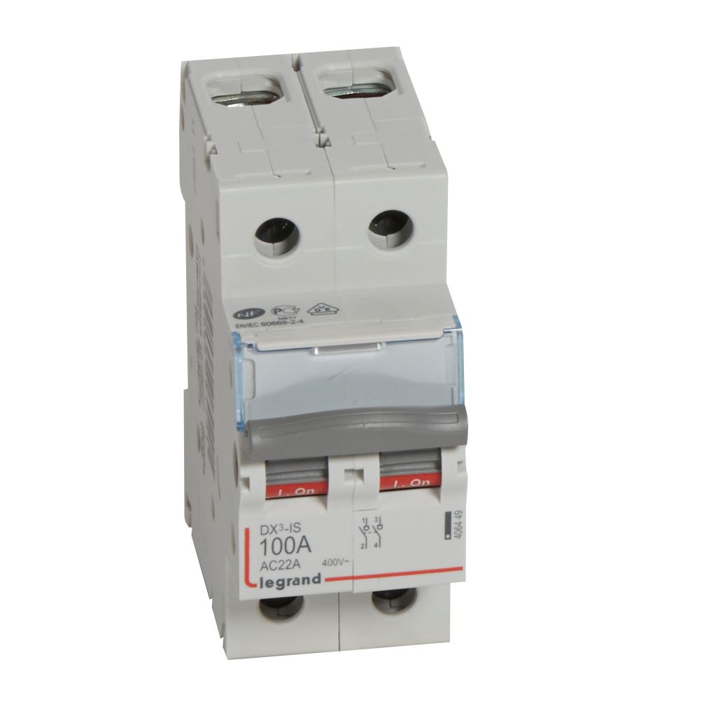 Interruptor Seccionador Bipolar 406449 — Legrand — Legrand