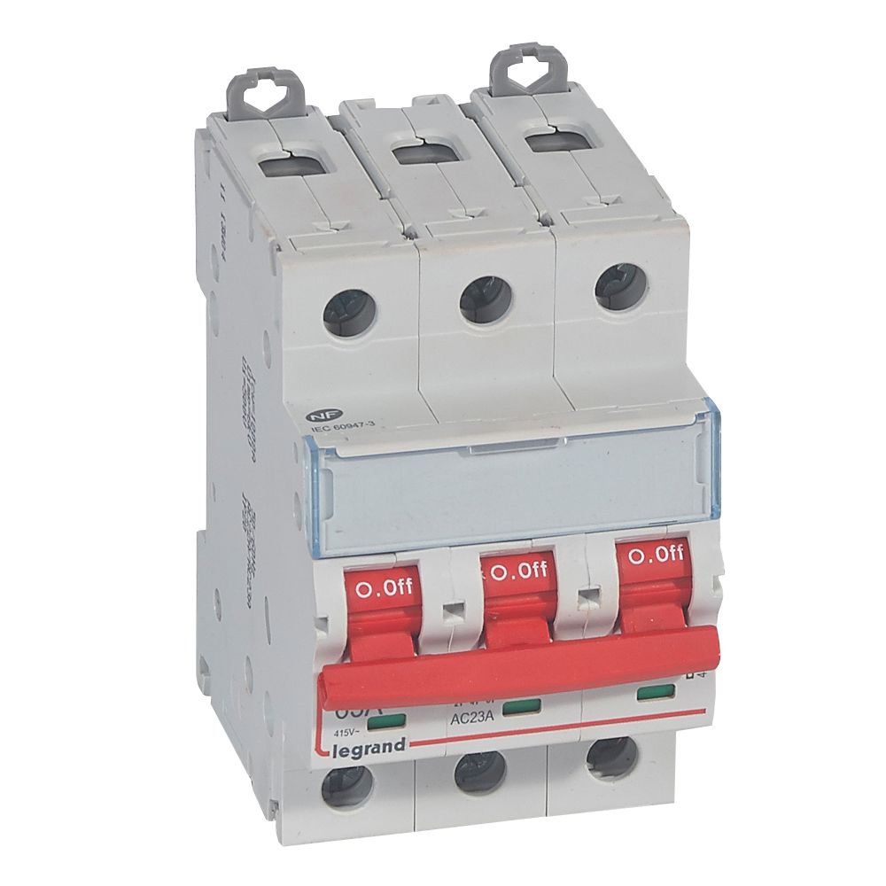Interruptor Seccionador con Desenclavamiento a Distancia Tripolar 406536 — Legrand — Legrand