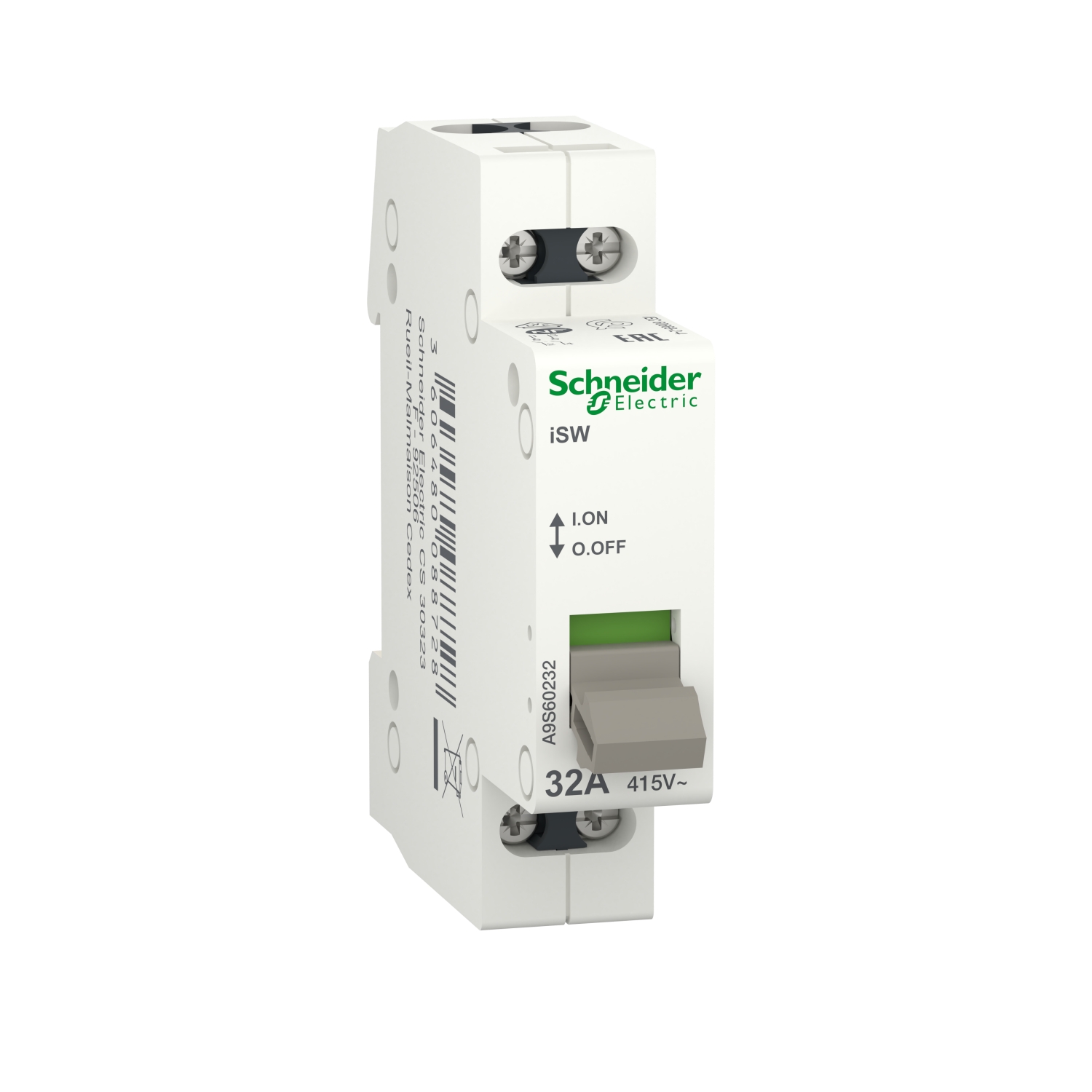 Seccionador Isw 2P 32A A9S60232 — Schneider Electric — Schneider Electric
