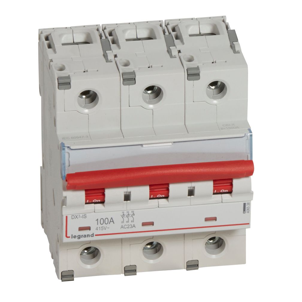 Interruptor Seccionador con Desenclavamiento a Distancia Tripolar 406538 — Legrand — Legrand