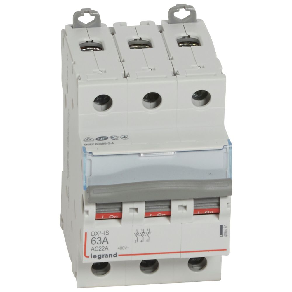 Interruptor Seccionador Tripolar 406461 — Legrand — Legrand