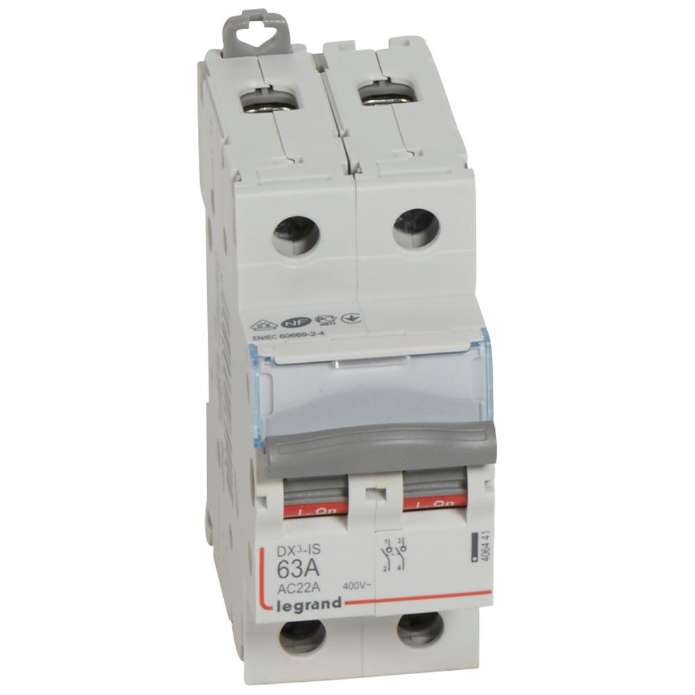 Interruptor Seccionador Bipolar 406441 — Legrand — Legrand