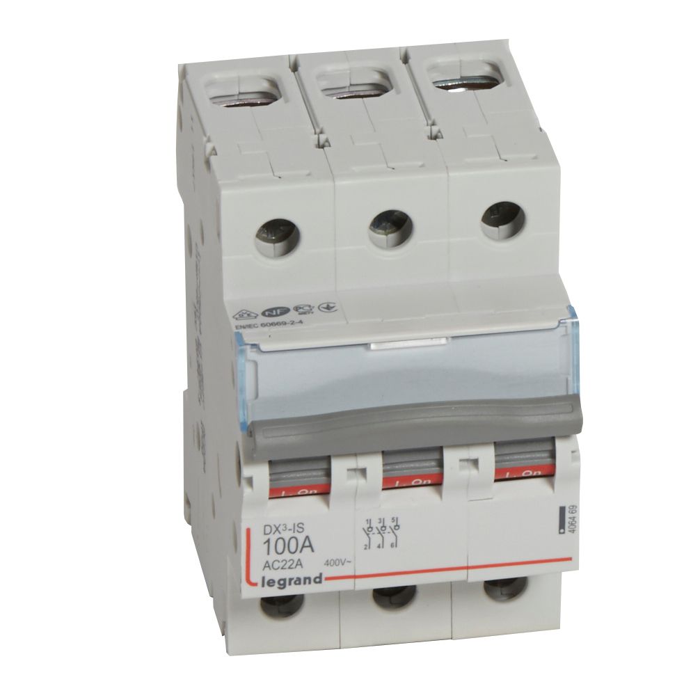 Interruptor Seccionador Tripolar 406469 — Legrand — Legrand
