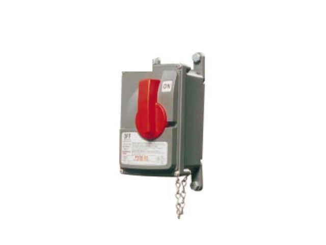 Interruptor SEGURIDAD 3x 60A 600V 50HP P&S 87647 876478 Legrand — Legrand