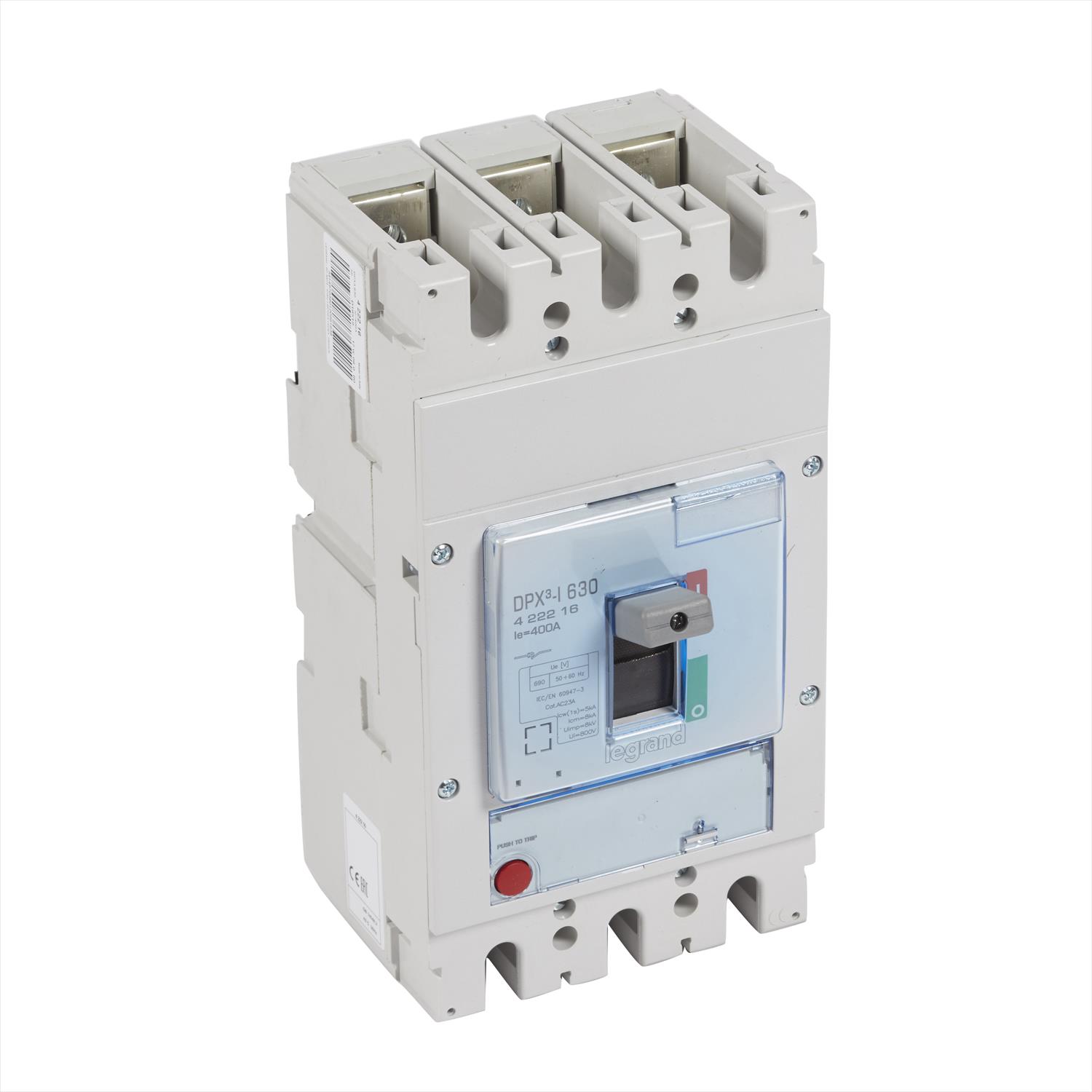 Interruptor caja moldeada 3x400A DPX3 422216 Legrand — Legrand