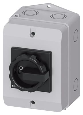 Interruptor-seccionador 3LD 16A 7.5kW 1NC 1NA 3LD2064-1GP51 — Siemens — Siemens
