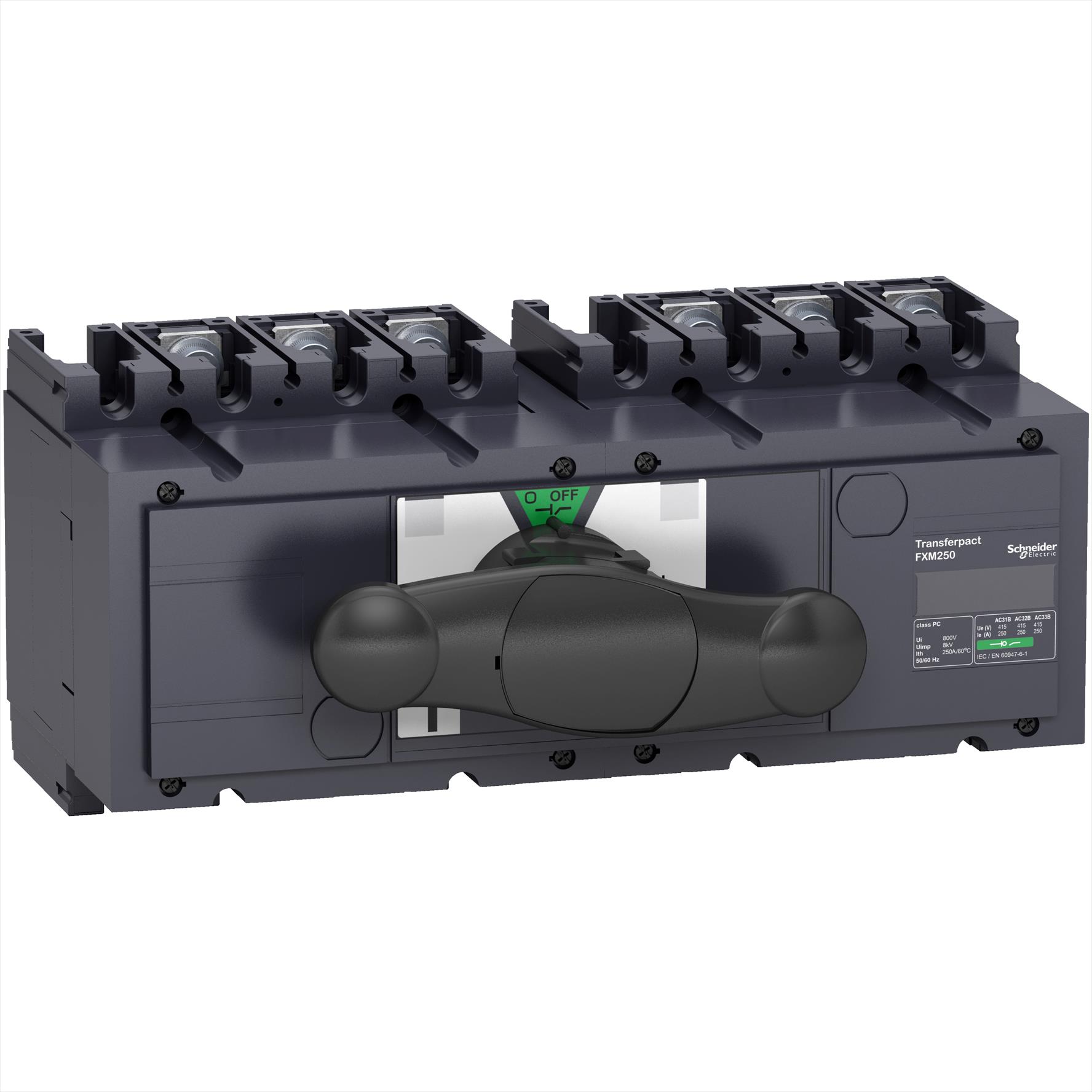 Conmutador Redes 1-0-2 Ins 250A 3P 31146 — Schneider Electric — Schneider Electric