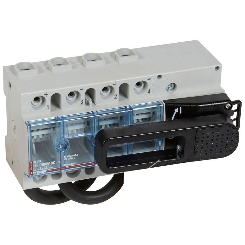 Interruptor Seccionador 2x125A 1000VCC 414283 — Legrand — Legrand