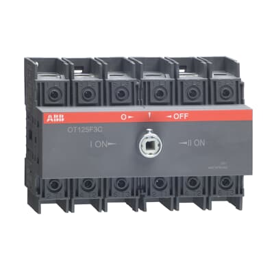 Conmutador Manual 125A - OT125F3C 1SCA105037R1001 — ABB — ABB