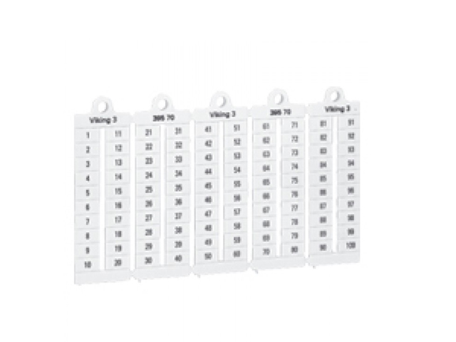 Placas de Marca HORIZ.P6 11-20 39516 — Legrand — Legrand