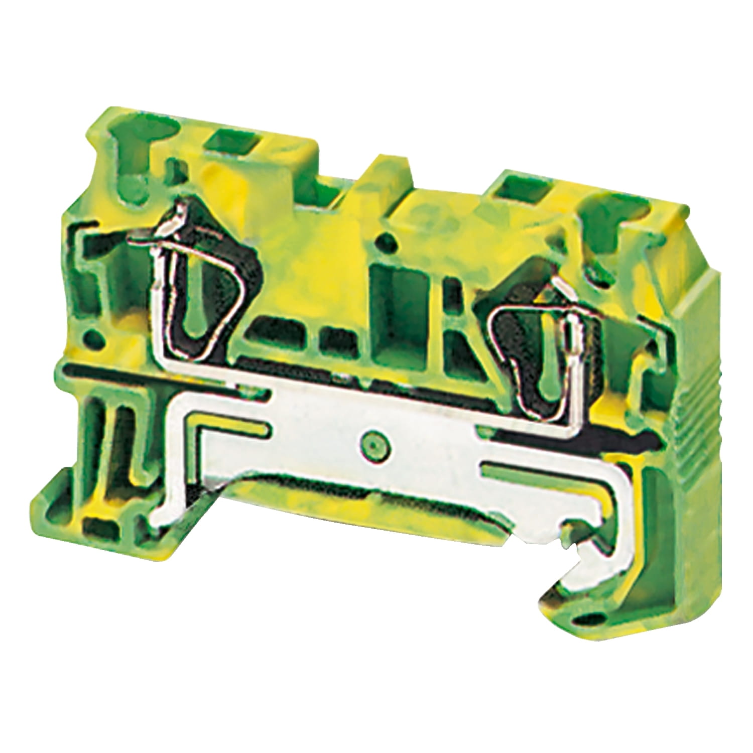 Borne L/mant 4mm² Tierra Am-ve NSYTRR42PE — Schneider Electric — Schneider Electric