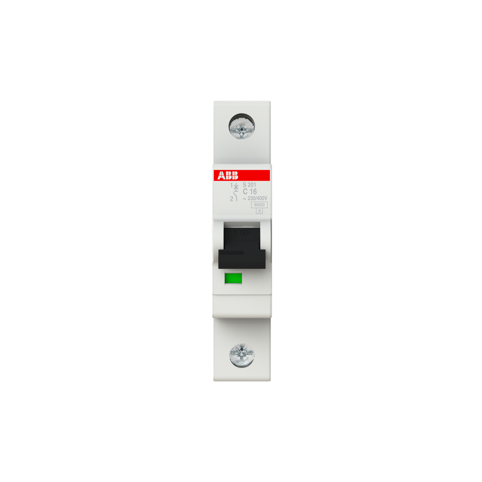 Interruptor automático 1x16A 10kA curva C S200 2CDS251001R0164 ABB — ABB