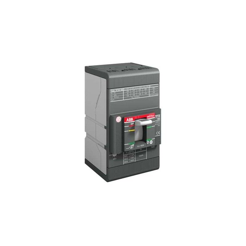 Interruptor caja moldeada 80A 25kA XT1 — Regulable 1SDA067396R1 ABB — ABB