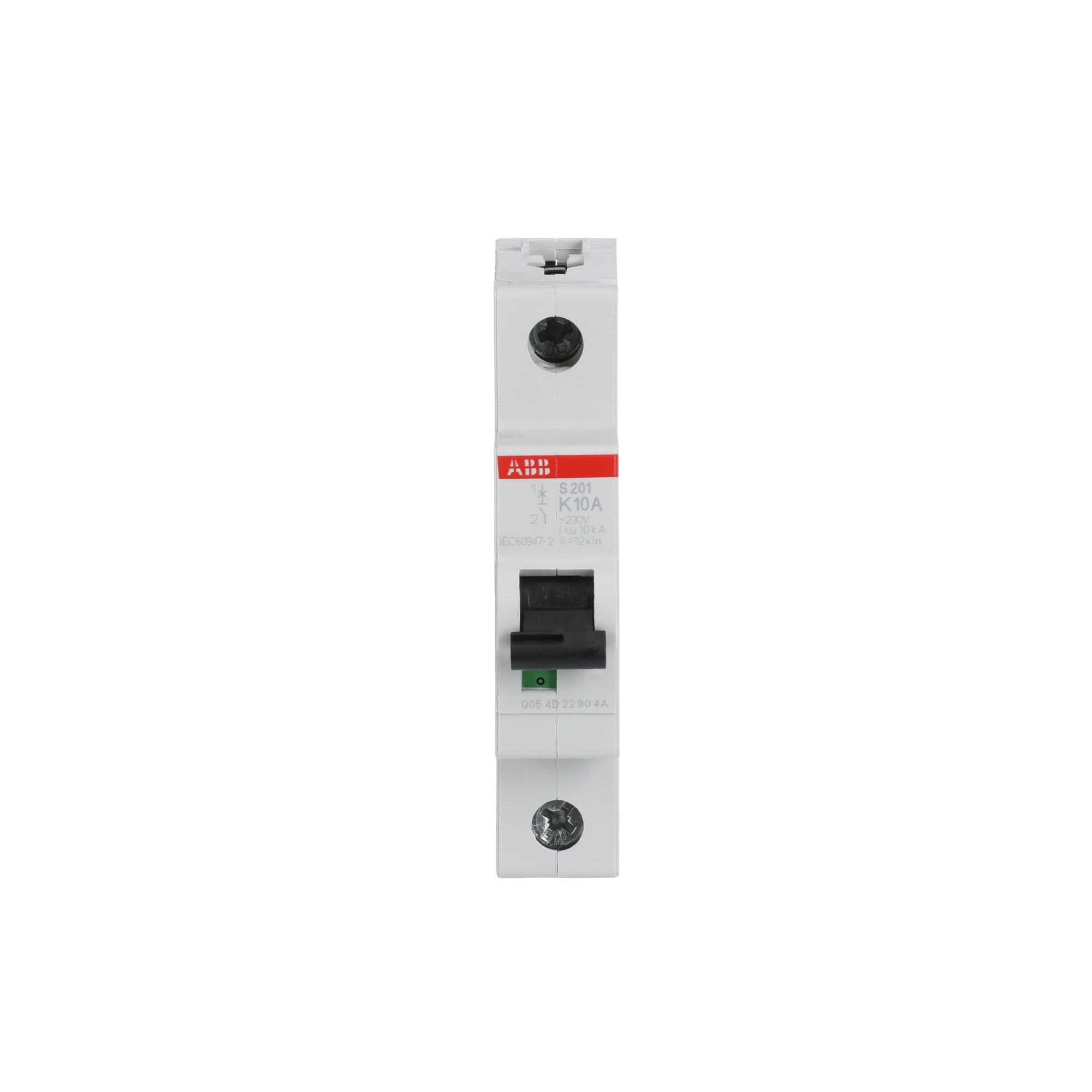 Interruptor automático 1x10A 10kA curva K S200 2CDS251001R0427 ABB — ABB