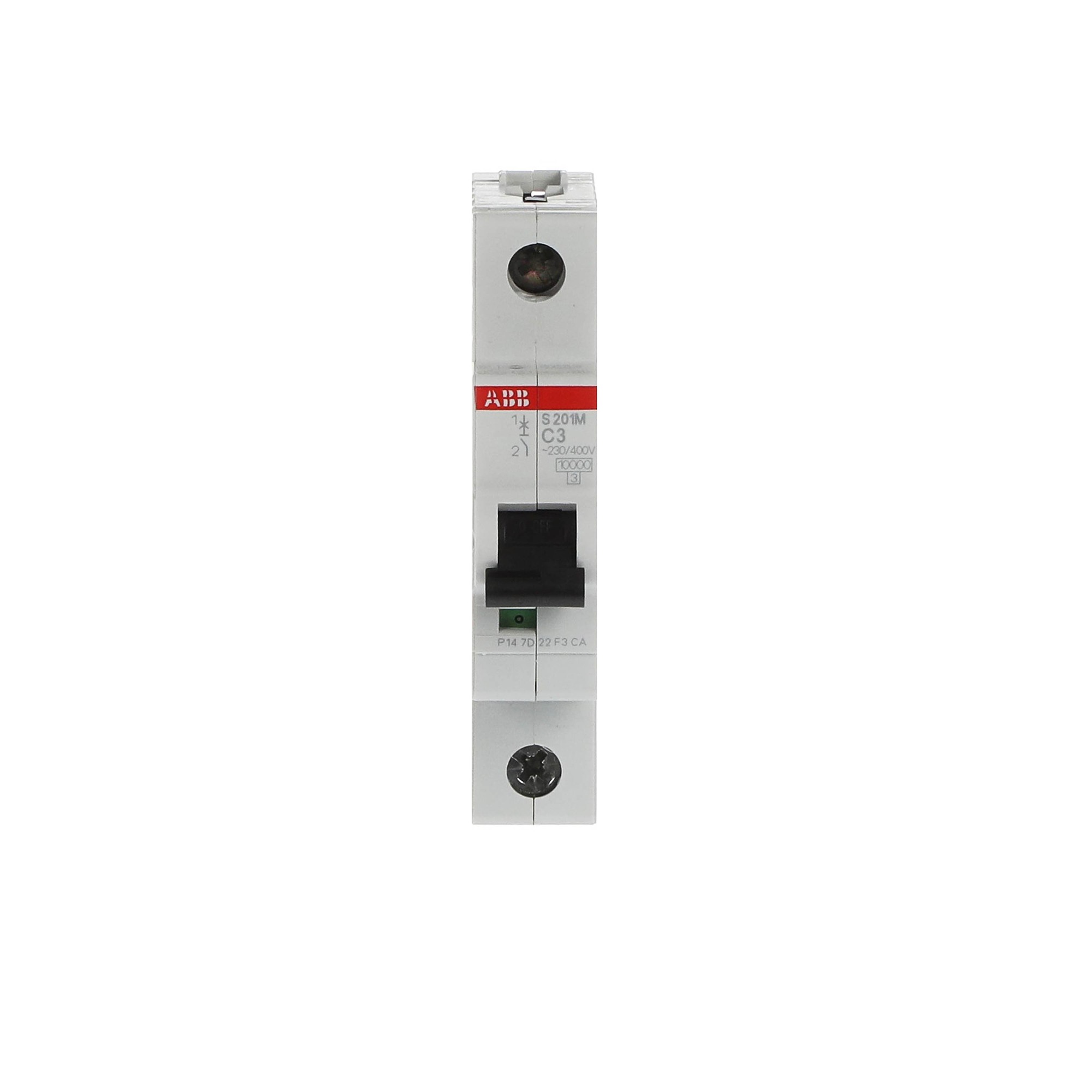 Interruptor automático 1x3A 15kA curva C 2CDS271001R0034 ABB — ABB