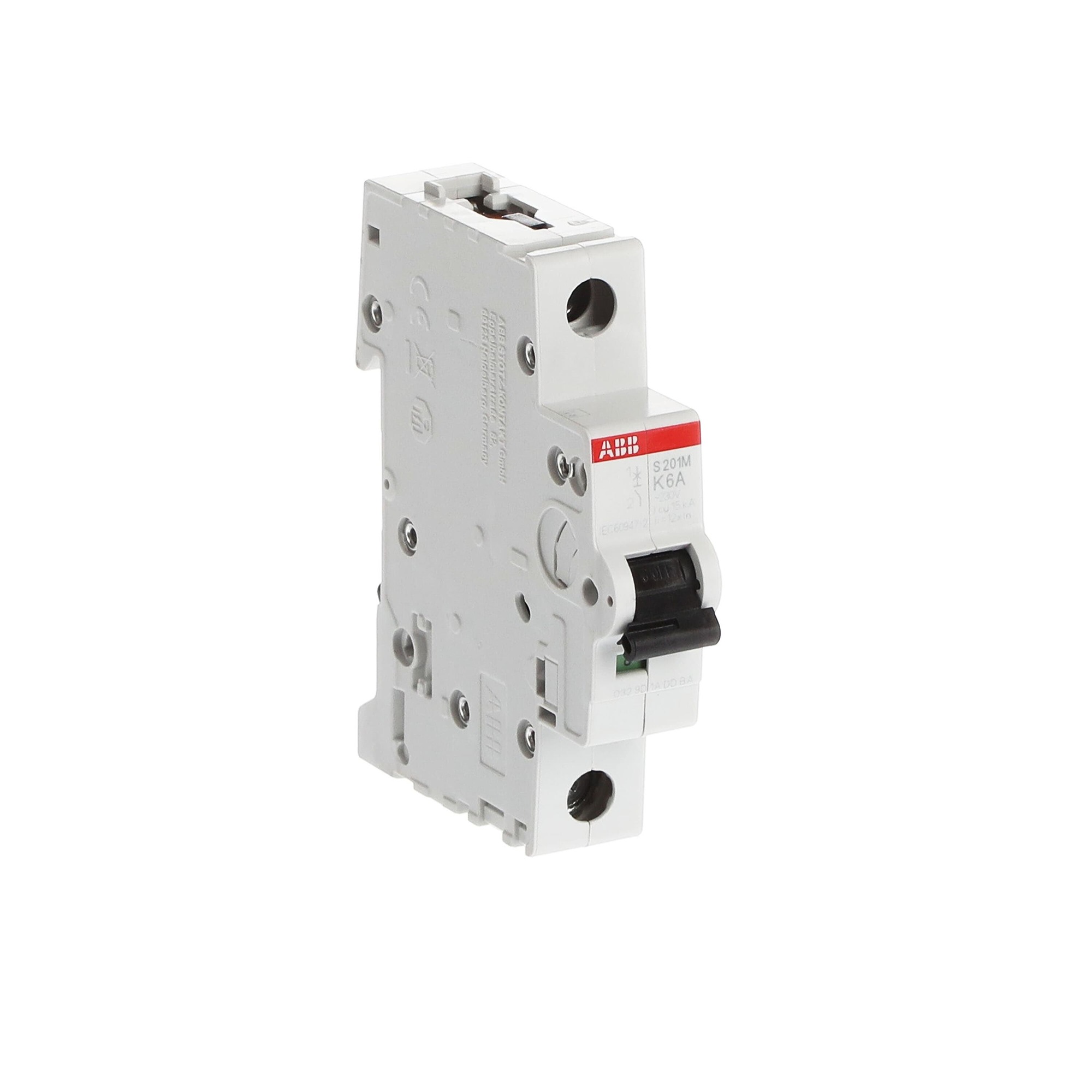 Interruptor automático 1x6A 15kA curva K 2CDS271001R0377 ABB — ABB