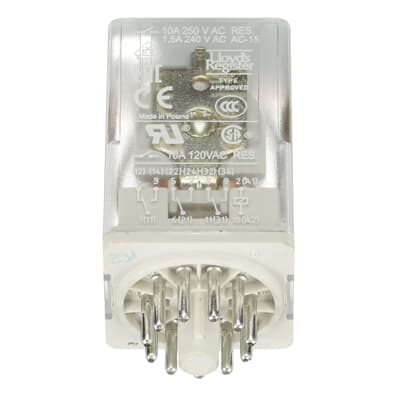 Relé CAPSULADO UNIVERSAL C/LED 11 PINES 3NANC CONTROL 230V AC CR-U230AC3L 1SVR405622R3100 ABB — ABB
