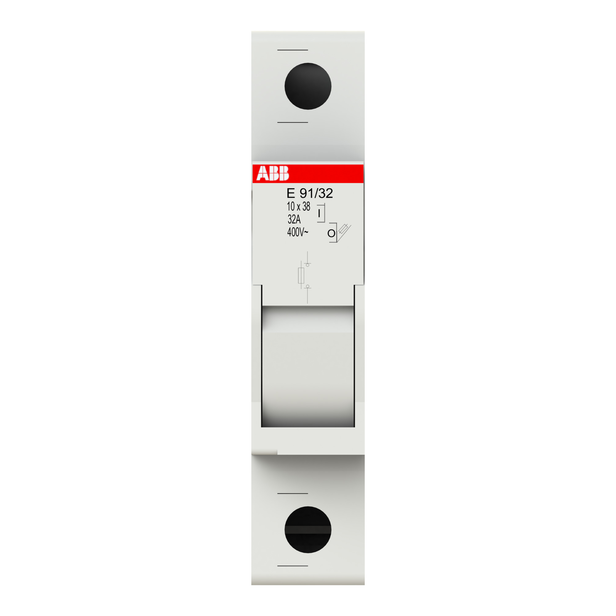 Portafusible 32A 1P 10.3x38mm E9132 400 2CSM200923R1801 — ABB — ABB