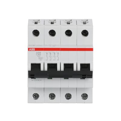 Interruptores Automatico 4x40A 10kA C S200 2CDS254001R0404 — ABB — ABB