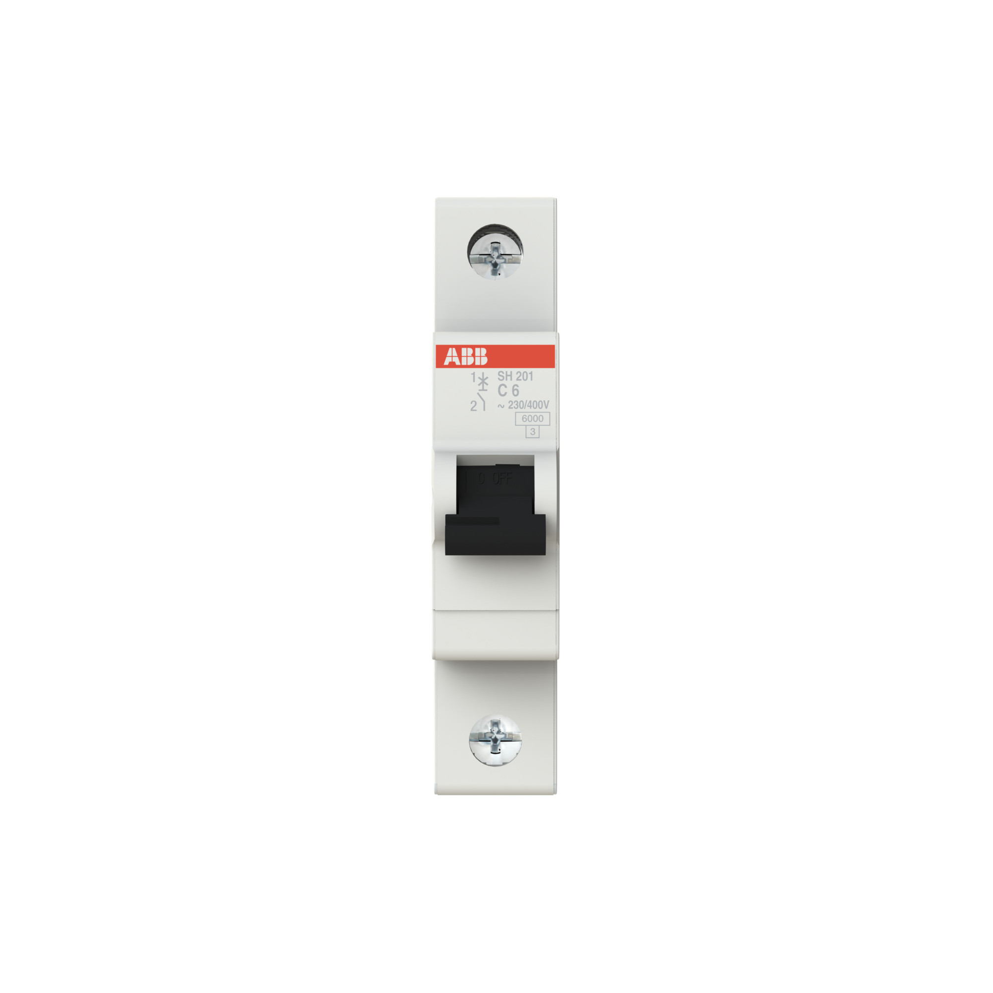 Interruptor automático 1x6A 6kA curva C 2CDS211001R0064 ABB — ABB