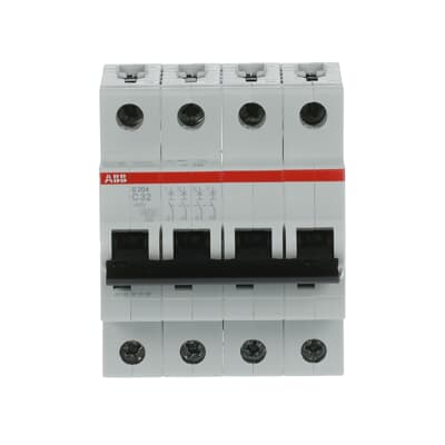 Interruptores Automatico 4x32A 10kA C S200 2CDS254001R0324 — ABB — ABB
