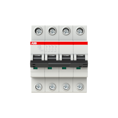 Interruptores Automatico 4X 80A C 10kA S200 2CDS254001R0804 — ABB — ABB