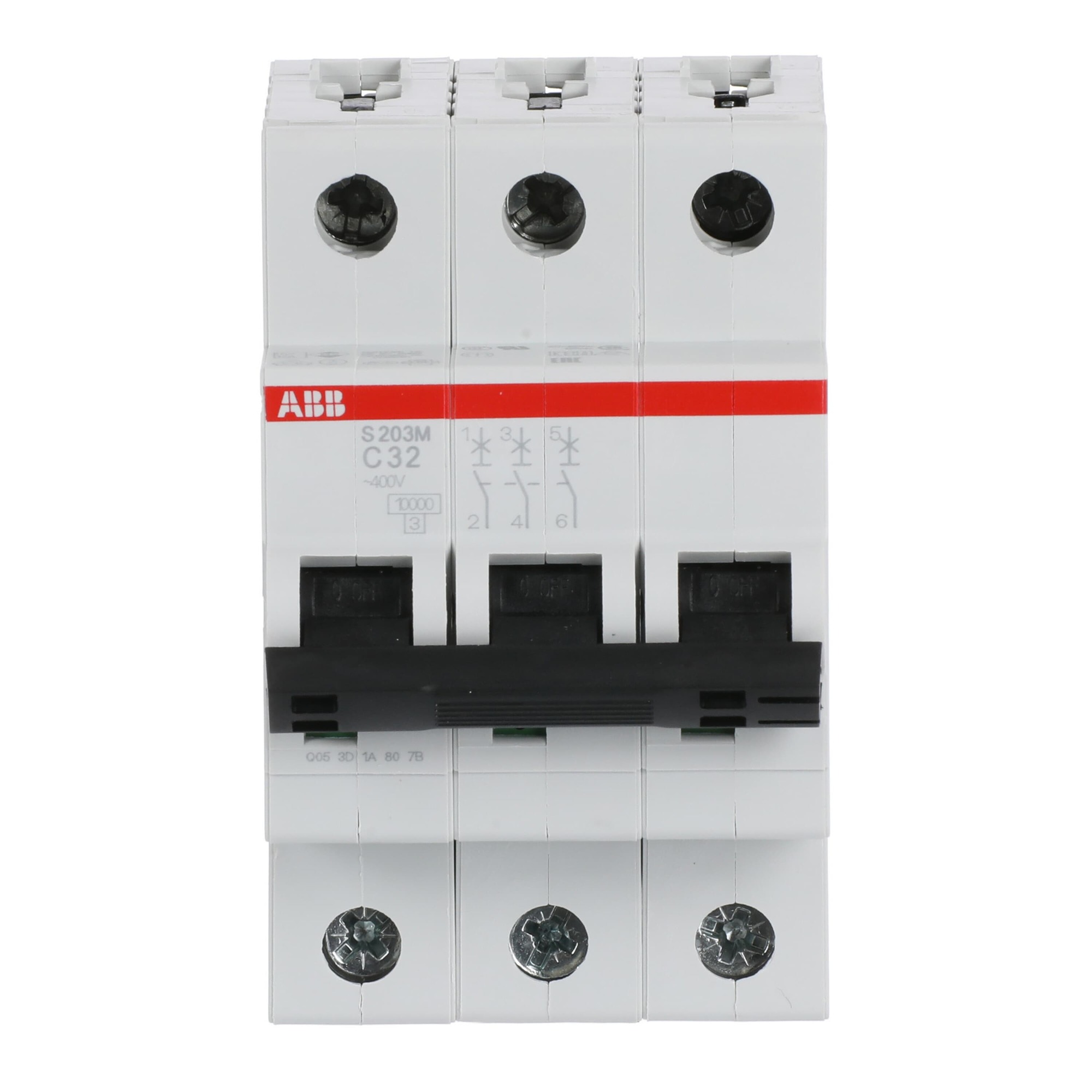 Interruptores Automatico 3X 32A C 15kA S200M 2CDS273001R0324 — ABB — ABB