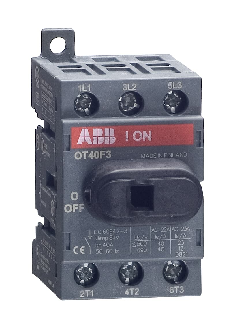 Interruptor DE TRANSFERENCIA OT40F3 1SCA104902R1001 ABB — ABB